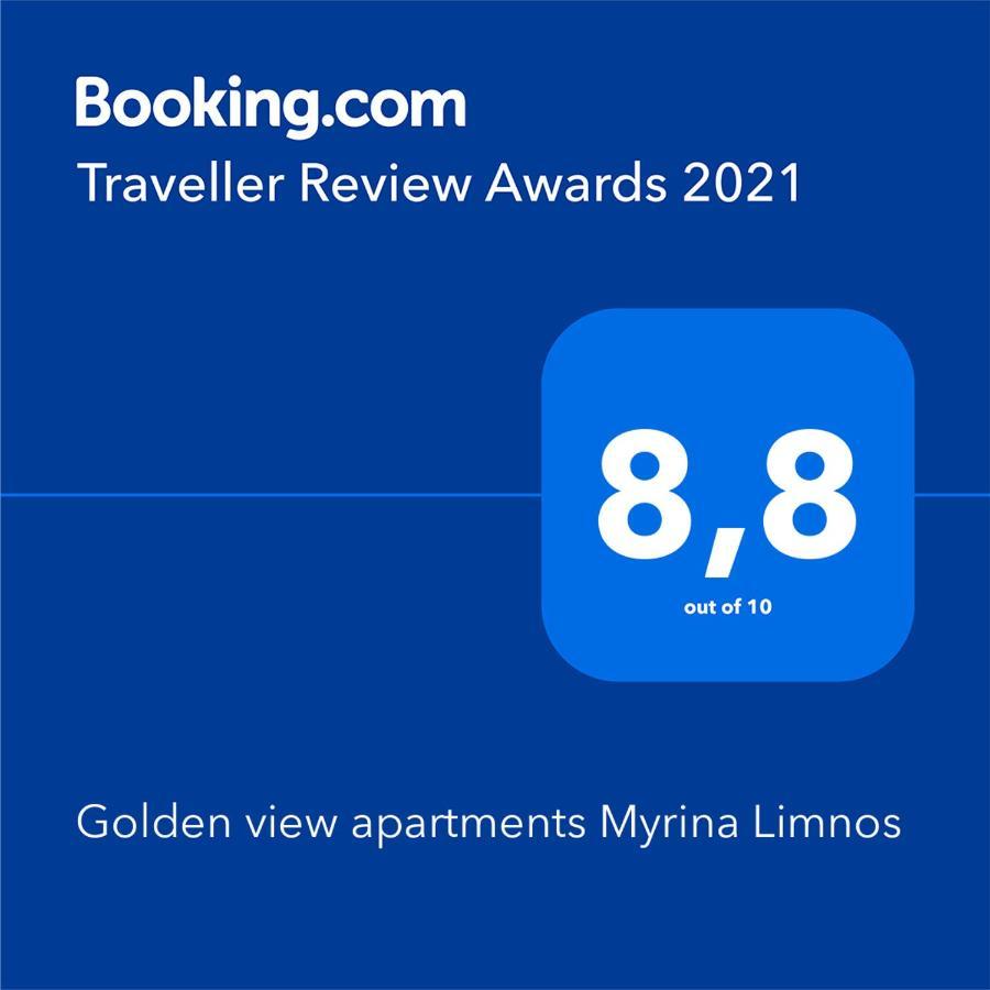 Golden View Apartments Myrina Limnos Exteriér fotografie